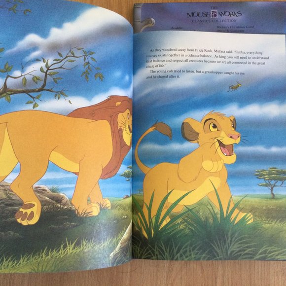 Disney Lion King Hunchback of Notre Dame First Editions Hardcover - Picture 4 of 9